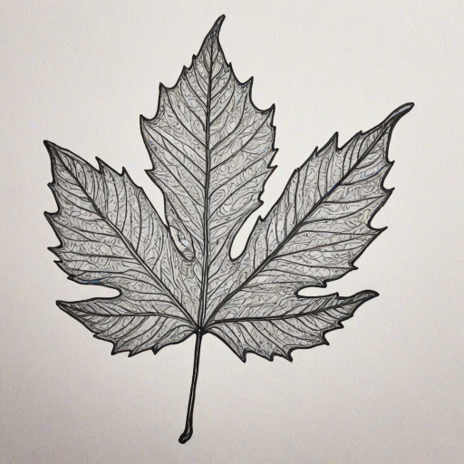 leaf doodle