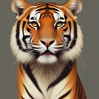 vintage tiger