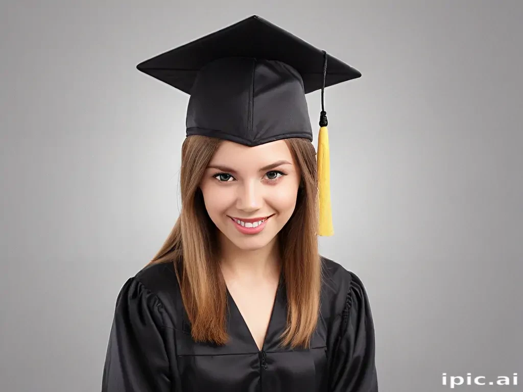 graduation cap transparent background