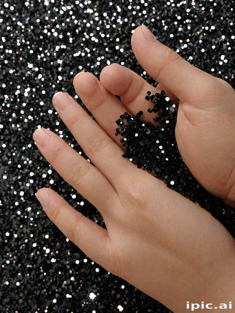 black sparkles png