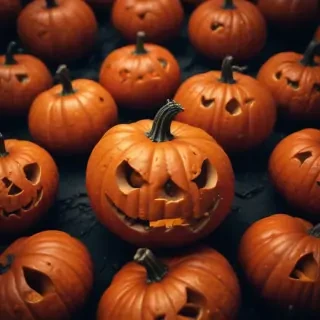 halloween pumpkin background