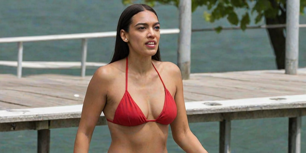 alexandria ocasio cortez bikini