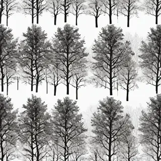 trees transparent