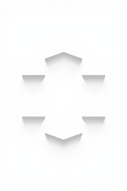 Create a high-resolution vector graphic of a simple geometric shape, with a clean white background, using a DSLR camera with an aperture of f/8, ISO 100, focal length of 50mm, and a soft diffused light to enhance clarity and detail.