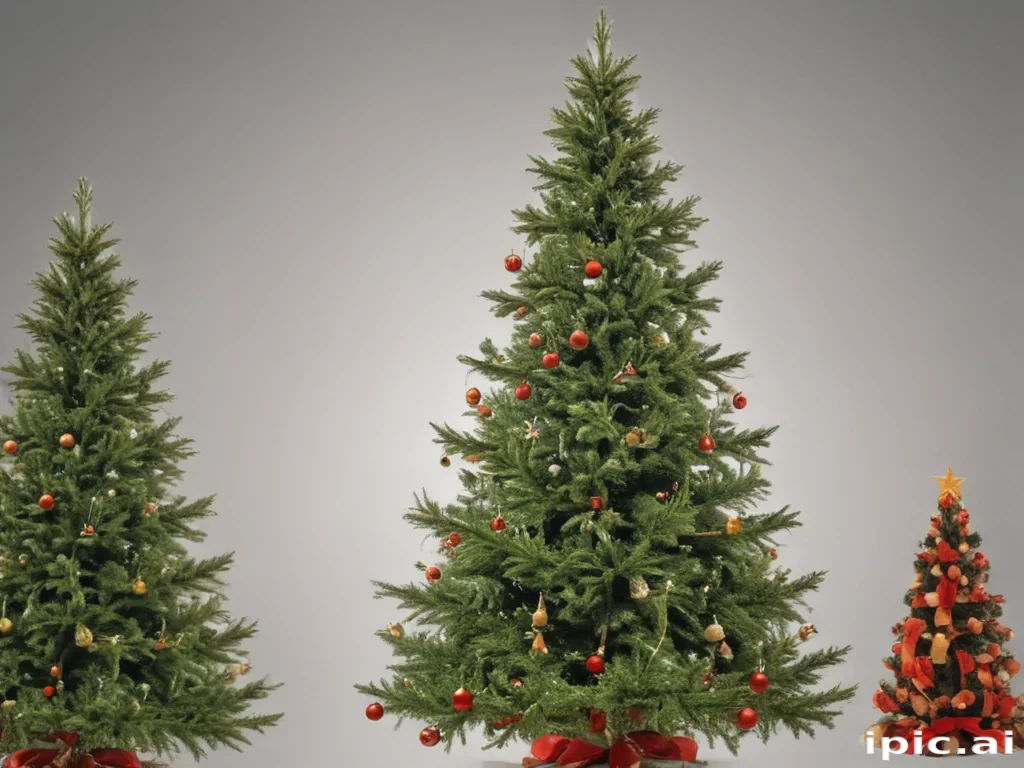 christmas trees transparent background