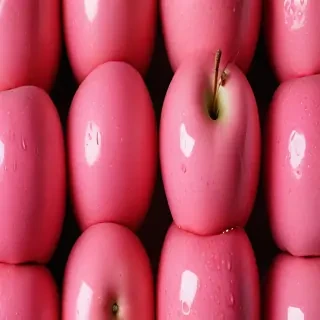 pink apple wallpaper