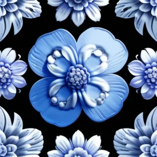 blue flower png