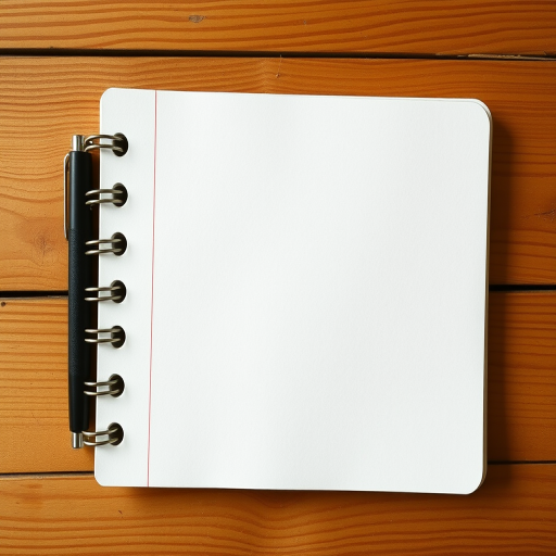 notebook page background
