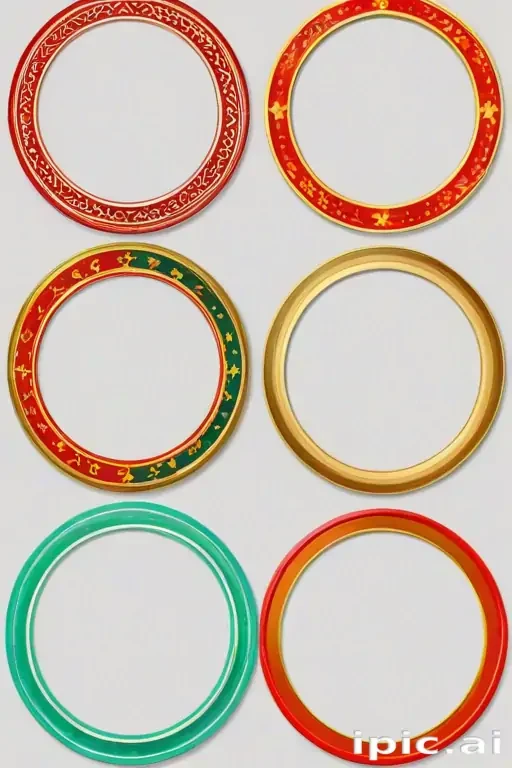 circle frame clipart