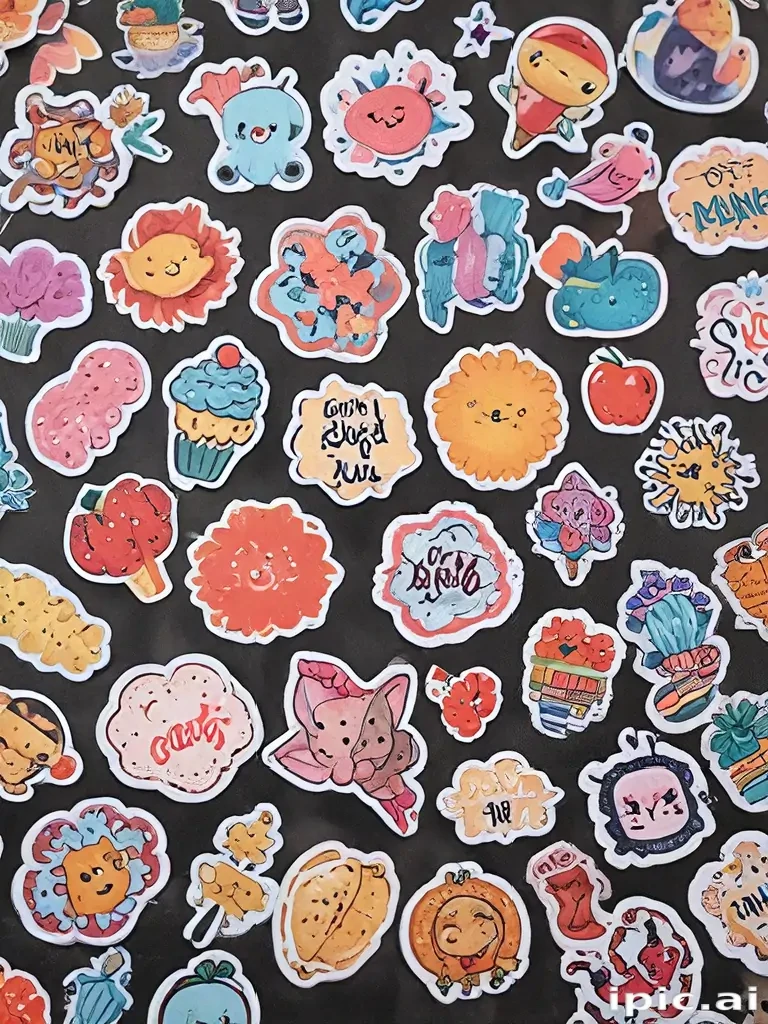 clipart of stickers