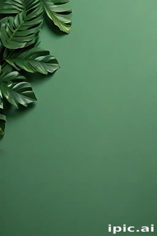 aesthetic green background