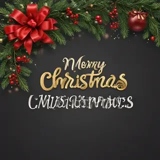 text merry christmas png