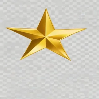 gold star png transparent