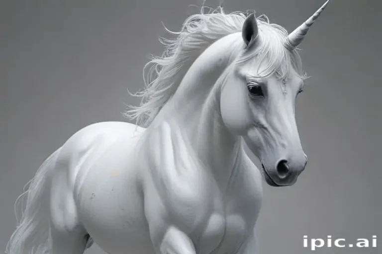 unicorn outline