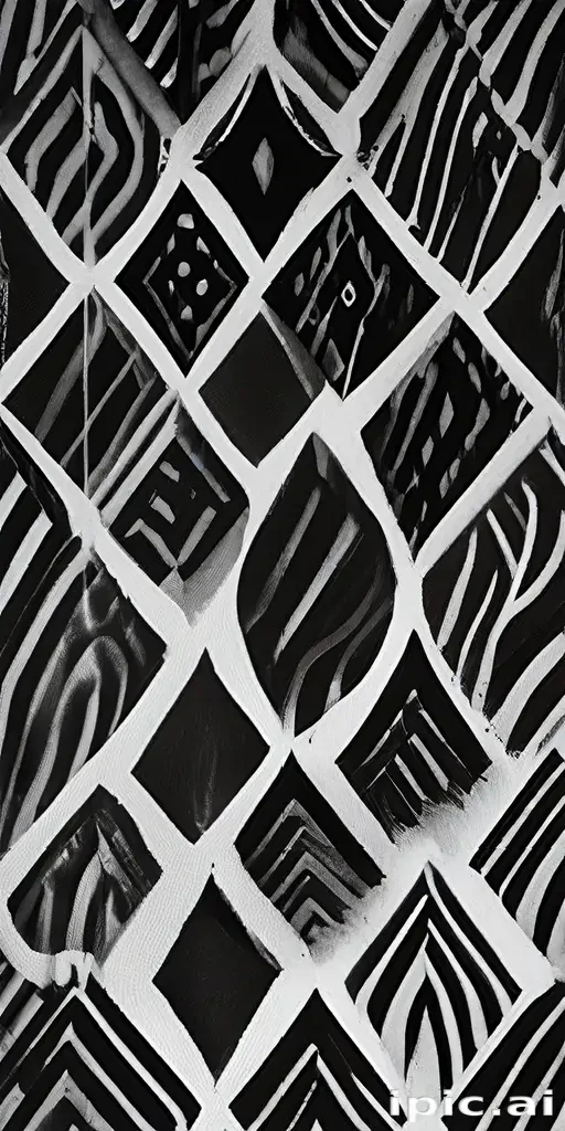 black and white pattern