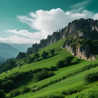 emerald green bg