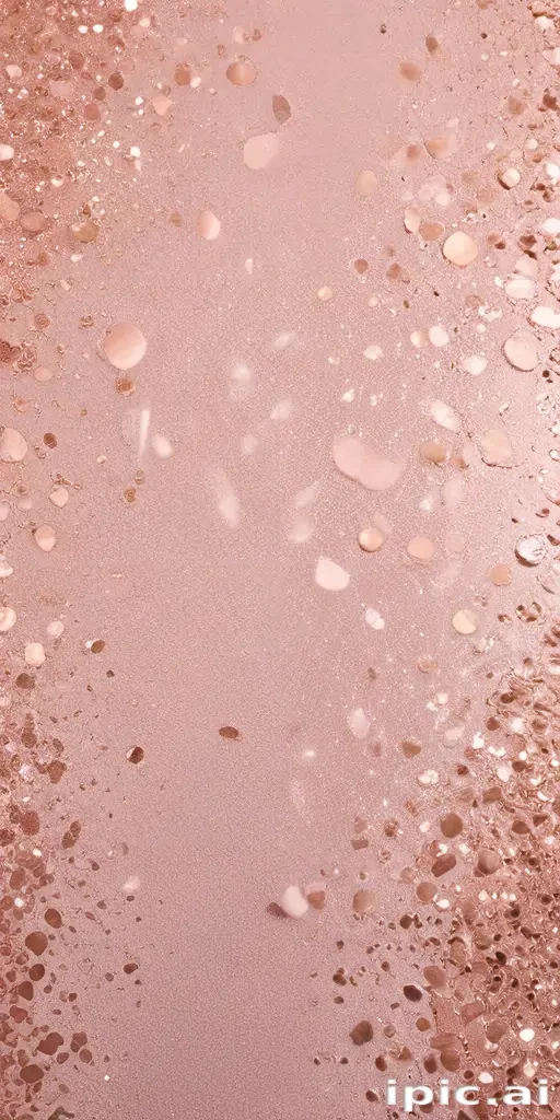 rose gold glitter background