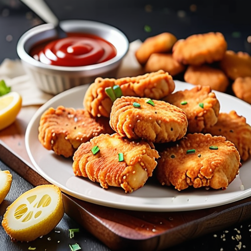 chicken nuggets from ground chicken