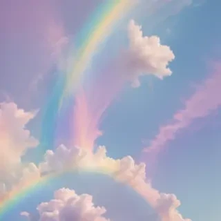 pastel rainbow png