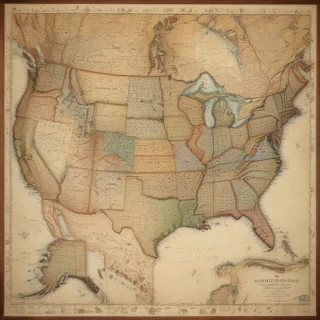 u.s. map