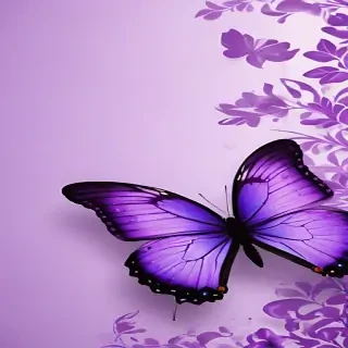 purple wallpapers butterfly