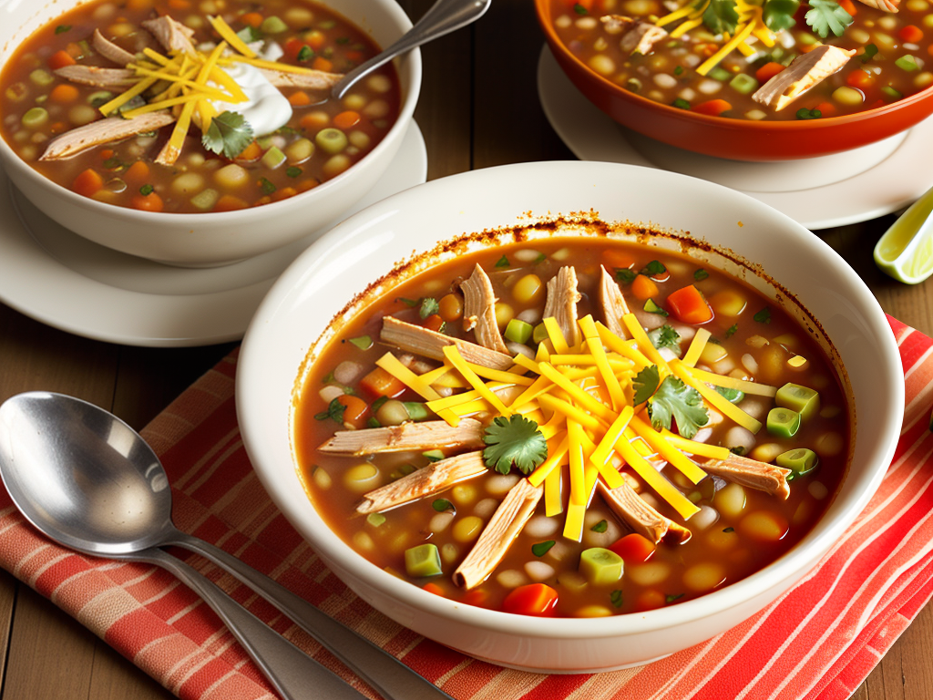 what to serve with chicken enchilada soup