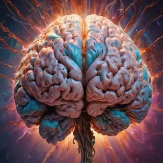 brain background