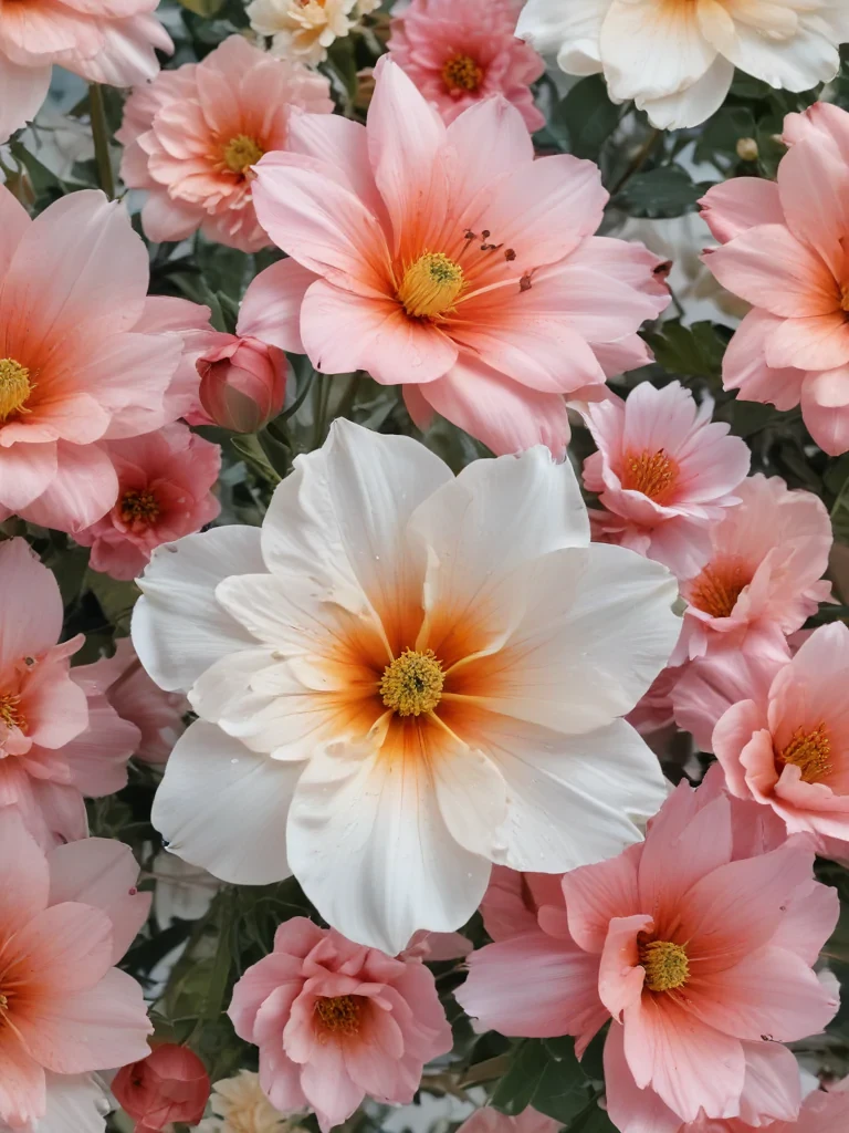 flower background transparent