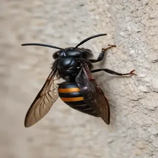 black wasp