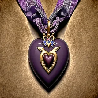 purple heart pictures