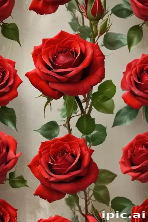 red rose background