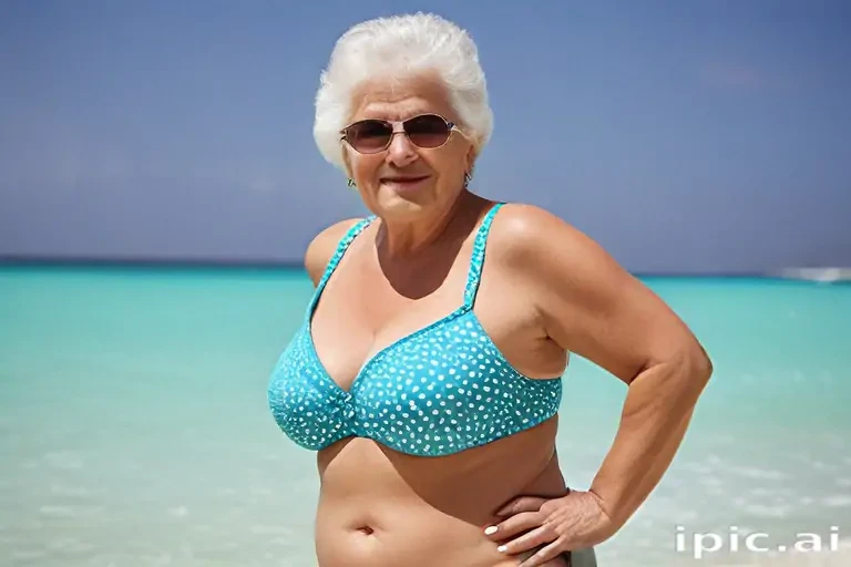 fat granny in bikini
