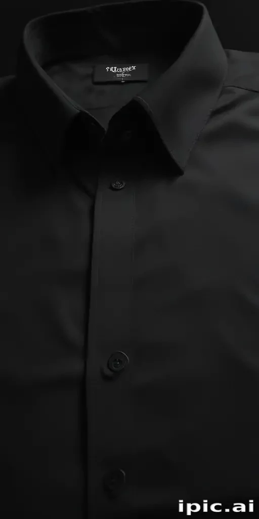black mockup shirt