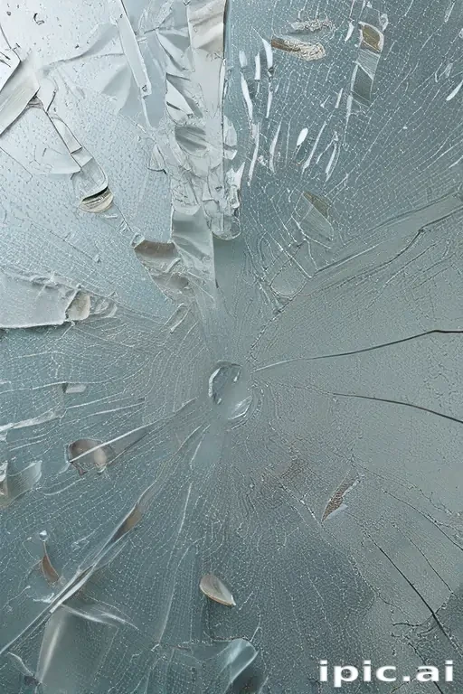 broken glass texture