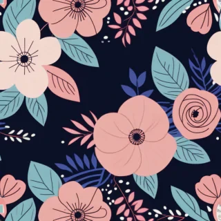 floral phone background