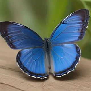 blue butterfly