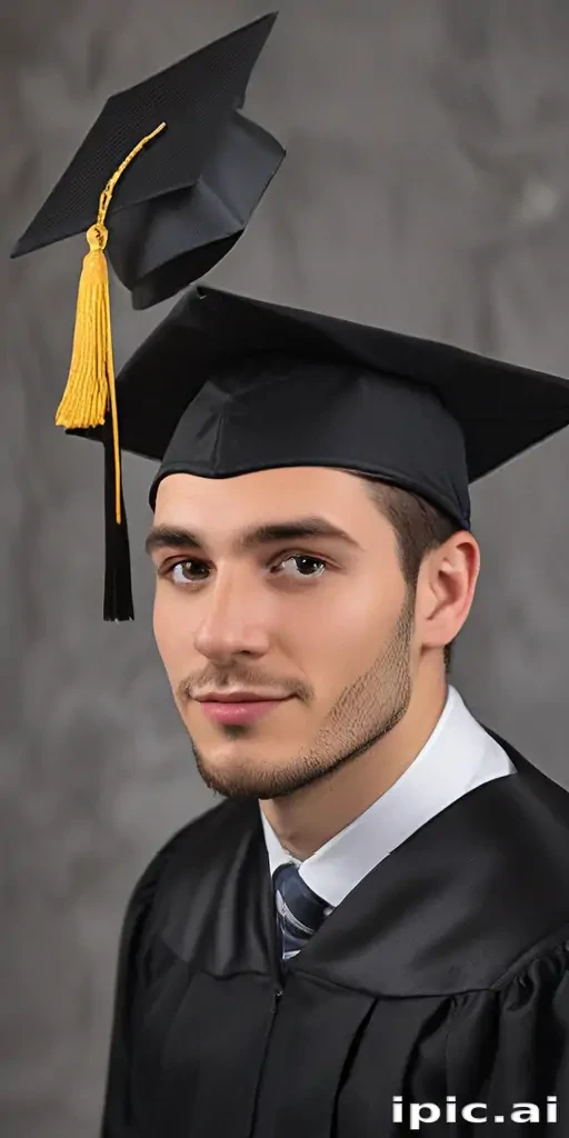 grad hat png