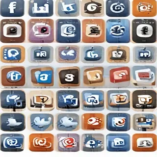 social media icons