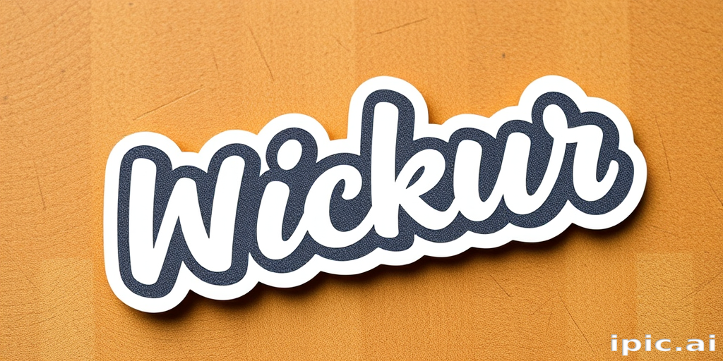 sticker mockup