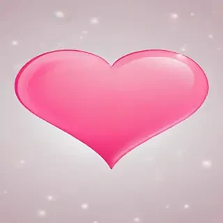 pink heart clipart