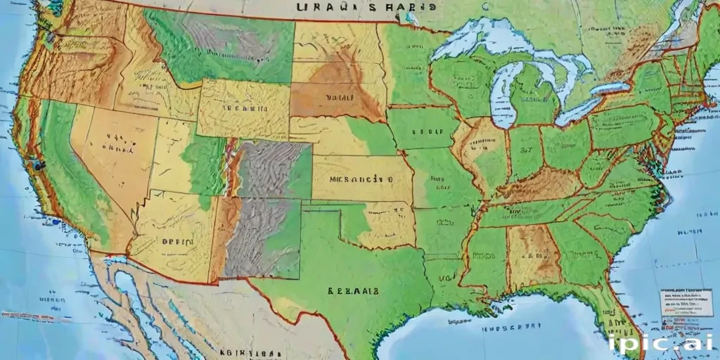 show me a map of the u.s.