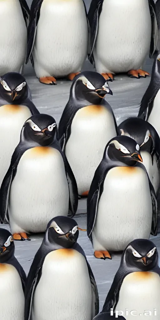 penguins background