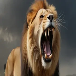 lion roar png