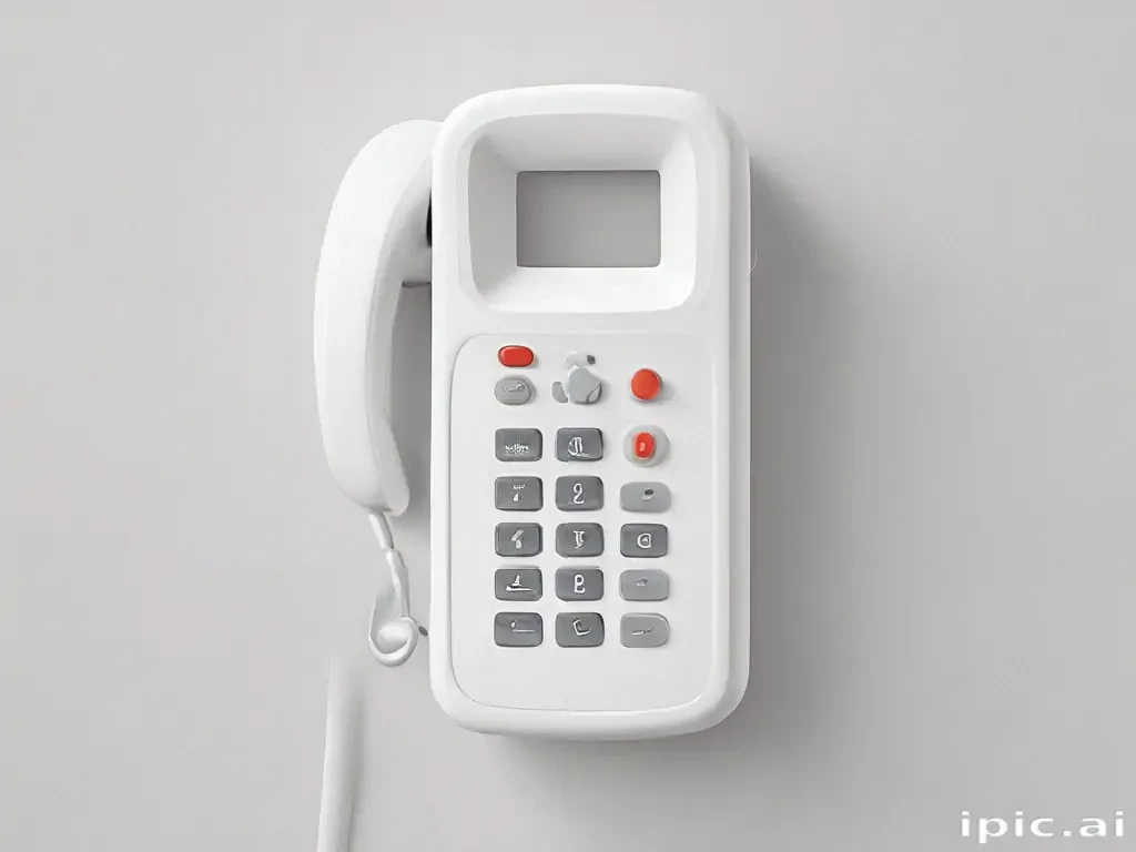 icon phone white