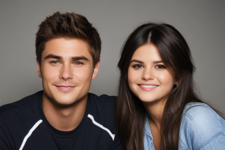 selena gomez zac efron