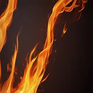 background with fire