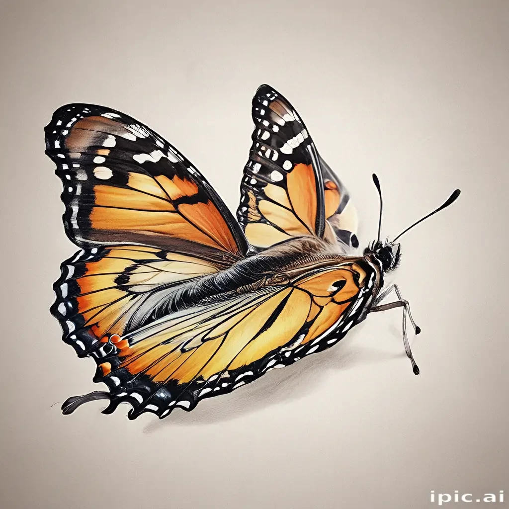 pictures of butterflies to draw