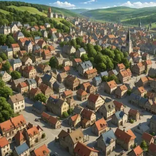 town background