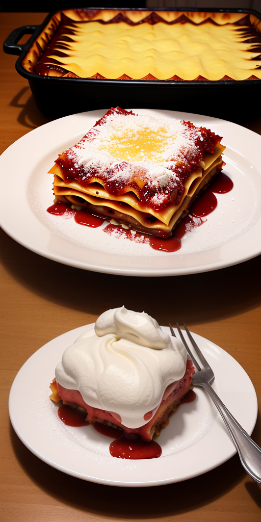 dessert to go with lasagna