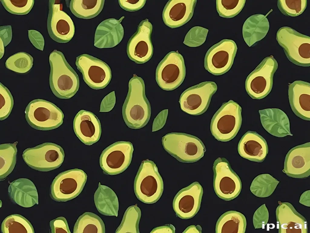 cute avocado wallpaper